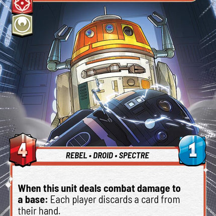 Chopper - War Hero (Hyperspace Foil) (903) (903) [Secrets of Power]