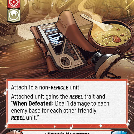 Nemik's Manifesto (912) (Hyperspace Foil) (912) [Secrets of Power]