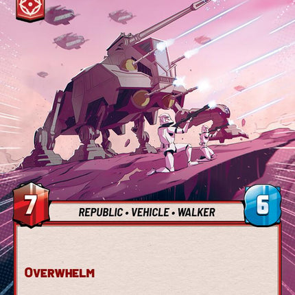 Republic War Walker (929) (Hyperspace Foil) (929) [Secrets of Power]