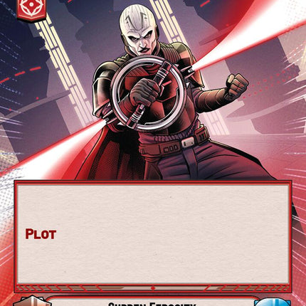 Sudden Ferocity (932) (Hyperspace Foil) (932) [Secrets of Power]