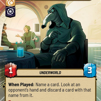 Garindan - Information Broker (Hyperspace Foil) (942) (942) [Secrets of Power]