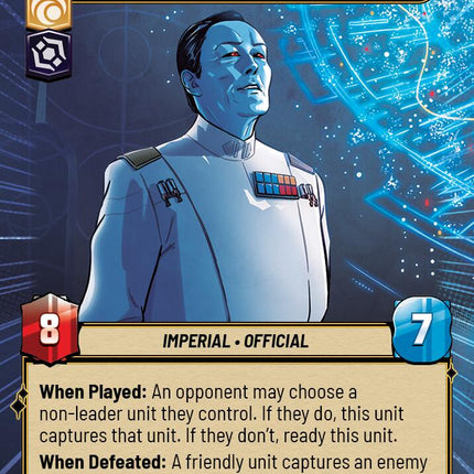 Grand Admiral Thrawn - Grand Schemer (Hyperspace Foil) (949) (949) [Secrets of Power]