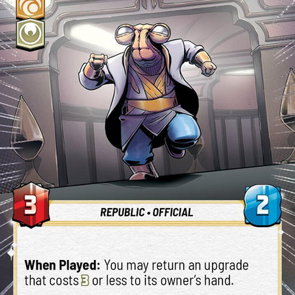 Junior Senator (956) (Hyperspace Foil) (956) [Secrets of Power]