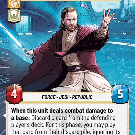 Obi-Wan Kenobi - Finding What Doesn't Exist (Hyperspace Foil) (961) (961) [Secrets of Power]