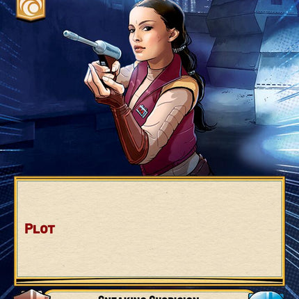 Sneaking Suspicion (982) (Hyperspace Foil) (982) [Secrets of Power]