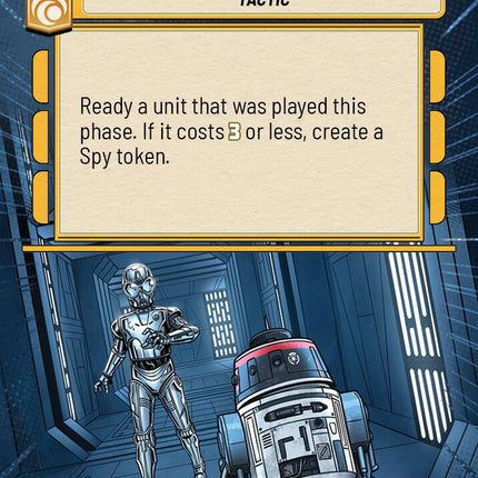 Undercover Operation (992) (Hyperspace Foil) (992) [Secrets of Power]