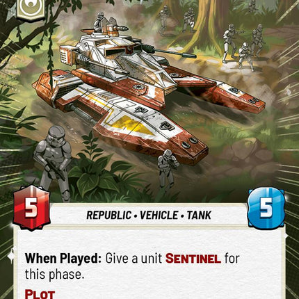 Remote Escort Tank (1011) (Hyperspace Foil) (1011) [Secrets of Power]