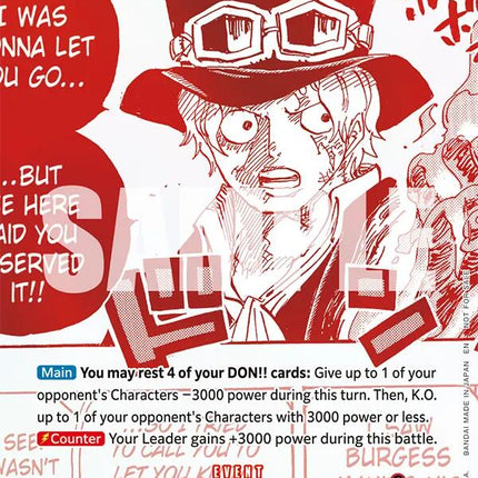 But Ace Here Said You Deserved It!! (3rd Anniversary Treasure Campaign Pack) [One Piece Promotion Cards]