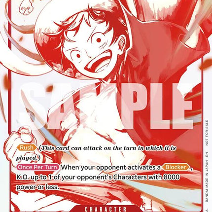 Monkey.D.Luffy (ST10-006) (3rd Anniversary Treasure Campaign Pack) [One Piece Promotion Cards]