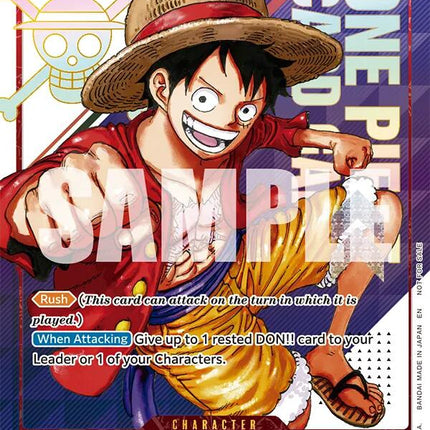 Monkey.D.Luffy (ST21-014) (3rd Anniversary Treasure Campaign Pack) [One Piece Promotion Cards]