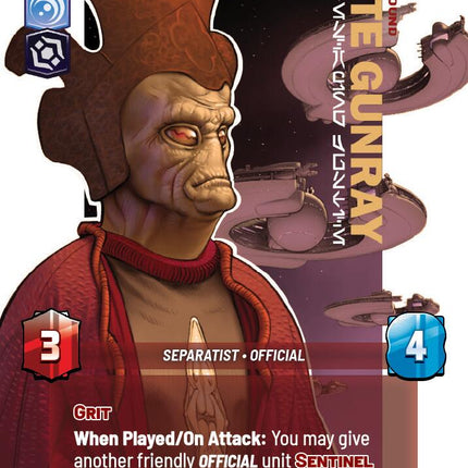 Nute Gunray - Escaping Justice (Prestige) (1044) (1044) [Secrets of Power]