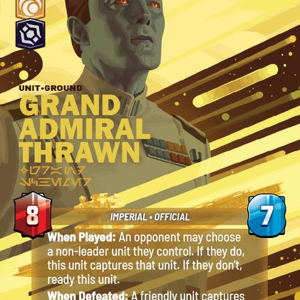 Grand Admiral Thrawn - Grand Schemer (Prestige) (1054) (1054) [Secrets of Power]