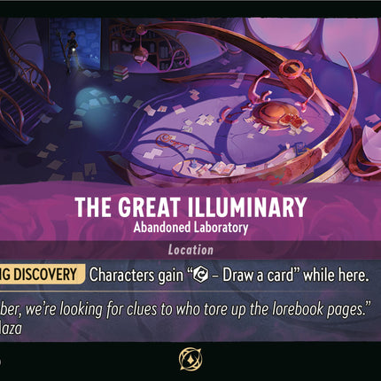 The Great Illuminary - Abandoned Laboratory (19) [Promo Cards]