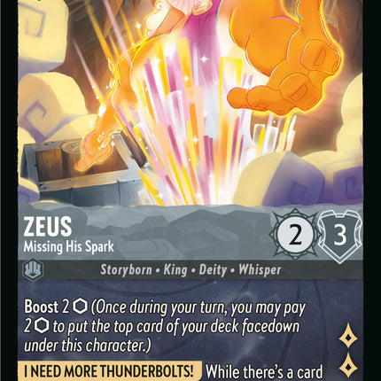 Zeus - Missing His Spark (18) [Promo Cards]