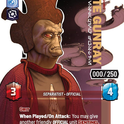 Nute Gunray - Escaping Justice (Serialized) (1130) (1130) [Secrets of Power]