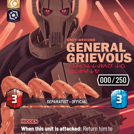 General Grievous - Scuttling to Safety (Serialized) (1138) (1138) [Secrets of Power]