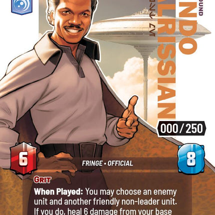 Lando Calrissian - Trust Me (Serialized) (1141) (1141) [Secrets of Power]