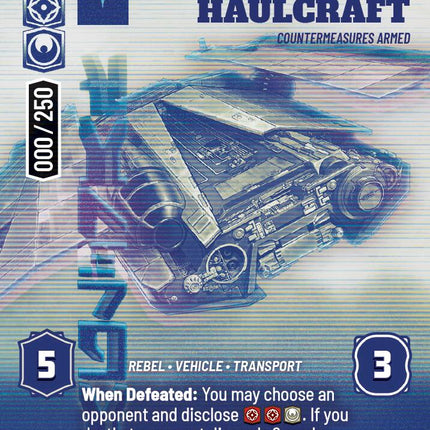 Luthen's Haulcraft - Countermeasures Armed (Serialized) (1149) (1149) [Secrets of Power]