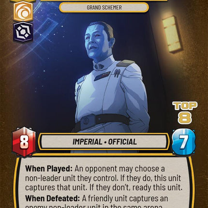 Grand Admiral Thrawn - Grand Schemer (Top 8) (33) (33) [Organized Play Promos]