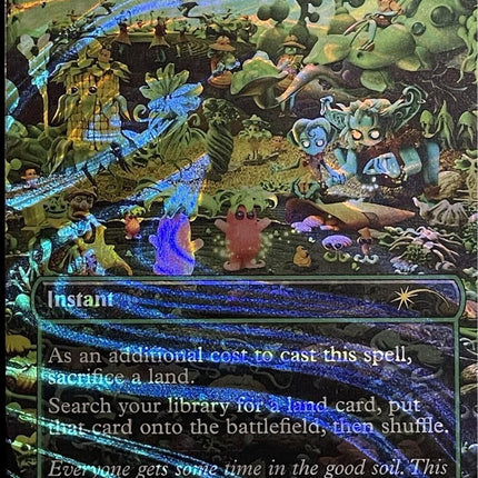 Crop Rotation (Halo Foil) [Secret Lair Countdown Kit]