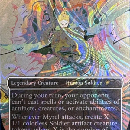Myrel, Shield of Argive (Halo Foil) [Secret Lair Countdown Kit]