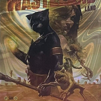 Wasteland (Halo Foil) [Secret Lair Countdown Kit]