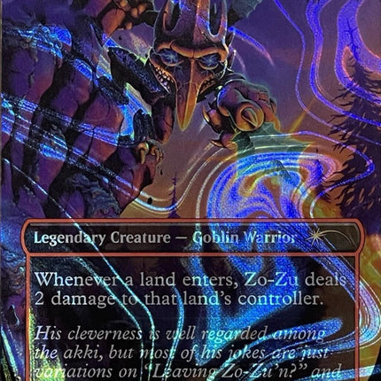 Zo-Zu the Punisher (Halo Foil) [Secret Lair Countdown Kit]