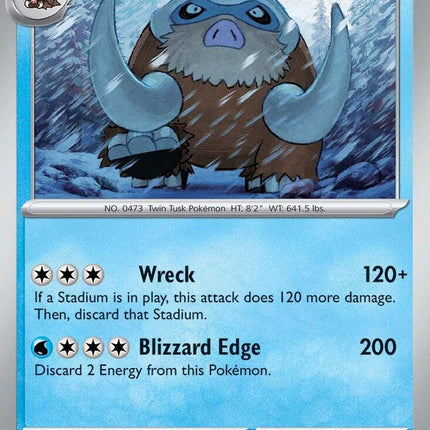 Mamoswine (025/094) [Mega Evolution: Phantasmal Flames]