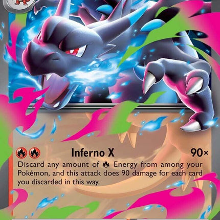 Mega Charizard X ex (013/094) [Mega Evolution: Phantasmal Flames]