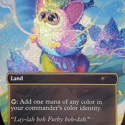 Command Tower (7067) (Confetti Foil) [Secret Lair Drop Series]