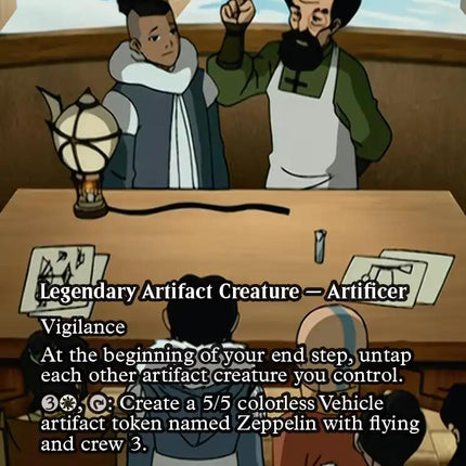 The Mechanist, Tactical Tinkerer - Lita, Mechanical Engineer (Borderless) [Avatar: The Last Airbender: Eternal-Legal]