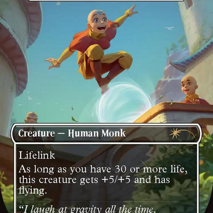 Aang, Ascendant Airbender - Serra Ascendant [Secret Lair Drop Series]
