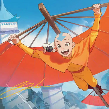 Aang, the Last Airbender Art Card (Gold-Stamped Signature) [Avatar: The Last Airbender Art Series]