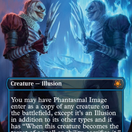 Phantasmal Image (Borderless) [Duskmourn: House of Horror Special Guests]
