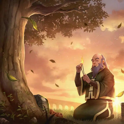 Bastion of Remembrance Art Card (Gold-Stamped Planeswalker Symbol) [Avatar: The Last Airbender Art Series]