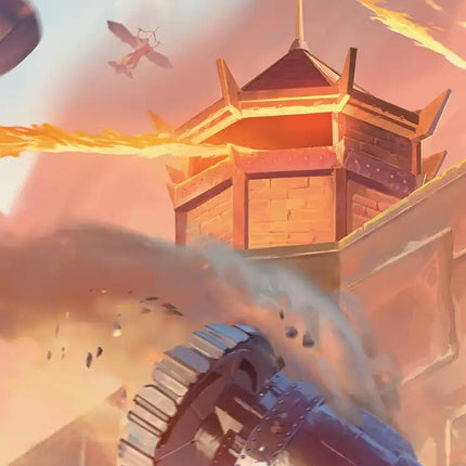 Fire Nation Turret Art Card [Avatar: The Last Airbender Art Series]