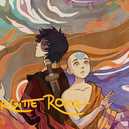Fated Firepower Art Card (Gold-Stamped Signature) [Avatar: The Last Airbender Art Series]