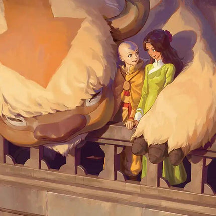 Aang and Katara Art Card [Avatar: The Last Airbender Art Series]