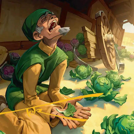 Unlucky Cabbage Merchant Art Card (Gold-Stamped Signature) [Avatar: The Last Airbender Art Series]