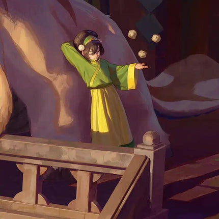 Toph, Greatest Earthbender Art Card [Avatar: The Last Airbender Art Series]