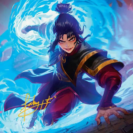 Fire Lord Azula Art Card (Gold-Stamped Signature) [Avatar: The Last Airbender Art Series]