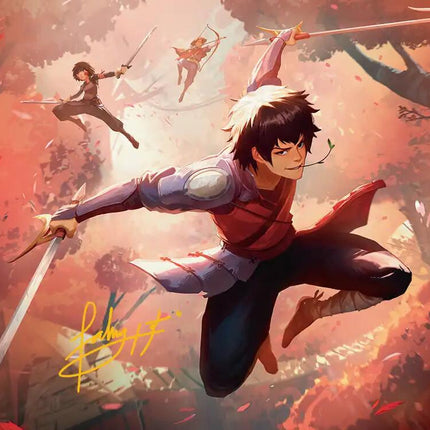 Jet, Freedom Fighter Art Card (Gold-Stamped Signature) [Avatar: The Last Airbender Art Series]