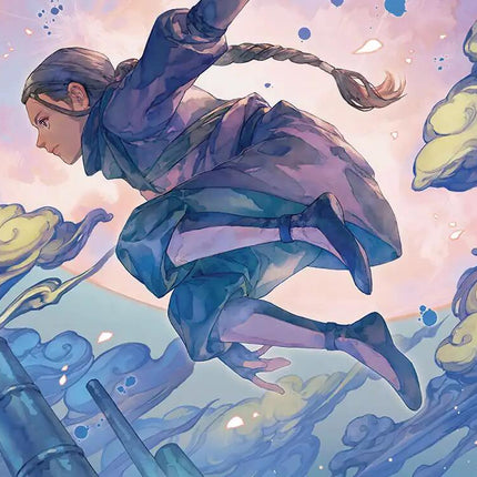 Katara, Seeking Revenge Art Card (Gold-Stamped Planeswalker Symbol) [Avatar: The Last Airbender Art Series]
