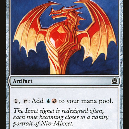 Izzet Signet [Commander 2011]