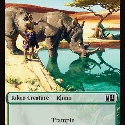 Bird // Rhino Double-Sided Token [Marvel Super Heroes Commander Tokens]