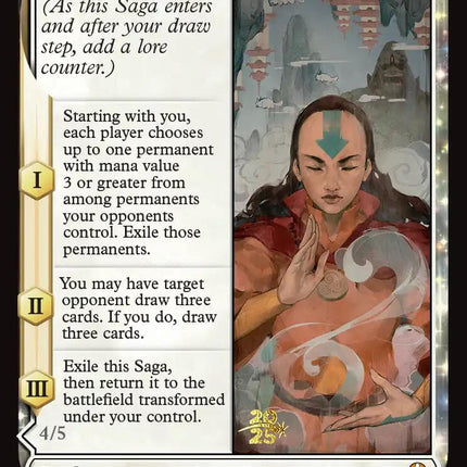 The Legend of Yangchen [Avatar: The Last Airbender Prerelease Cards]
