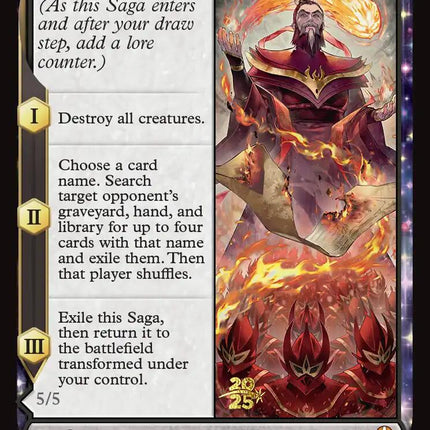 The Rise of Sozin [Avatar: The Last Airbender Prerelease Cards]