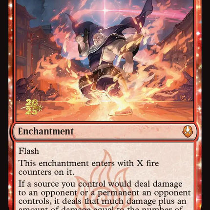 Fated Firepower [Avatar: The Last Airbender Prerelease Cards]