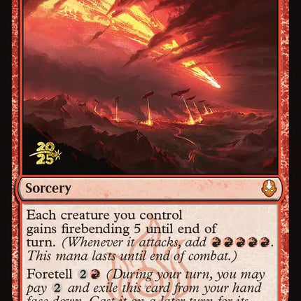 Sozin's Comet [Avatar: The Last Airbender Prerelease Cards]
