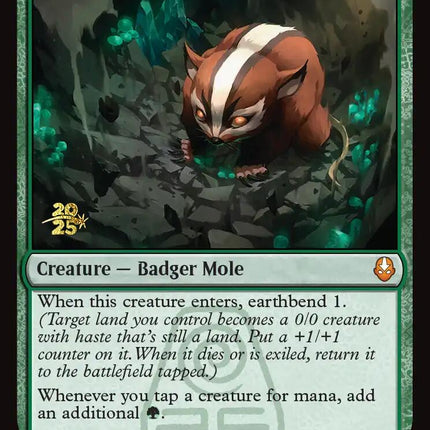 Badgermole Cub [Avatar: The Last Airbender Prerelease Cards]